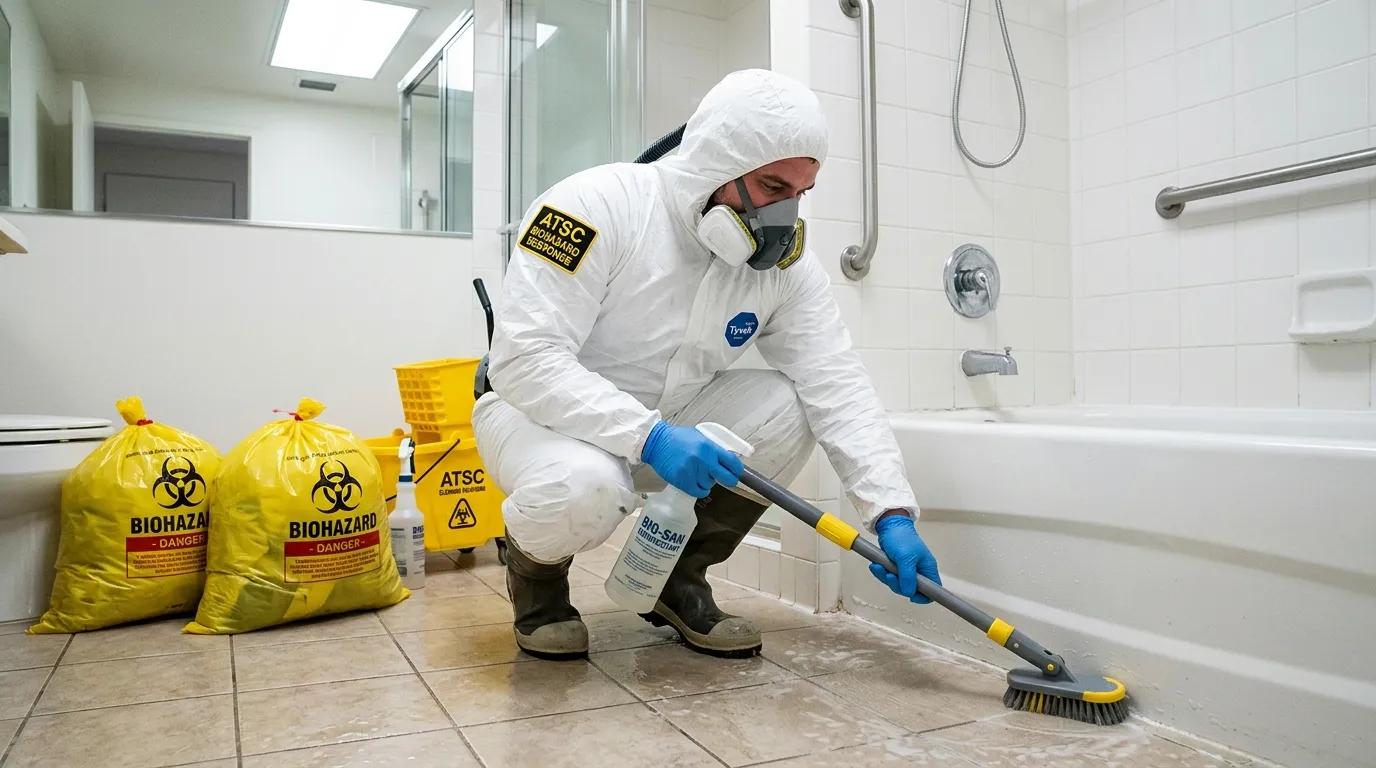 Decontamination equipment deployed for Blood Cleanup in Cedarhurst